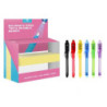 EXPOSITOR 36 BOLIGRAFOS TOP SECRET TINTA INVISIBLE UV 6 COLORES ALEX BOG ESI-0636