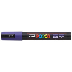 MARCADOR UNI-BALL POSCA PC-5M PUNTA REDONDA 1,8-2,5MM AZUL PRUSIA -10- 262568000