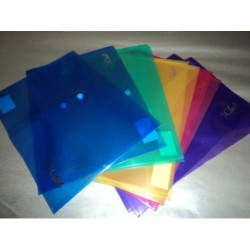 DOSSIER SOBRE A-4 CLUB TRANSLUCIDO COLORES SURTIDOS PTE 10U POESSA 318475