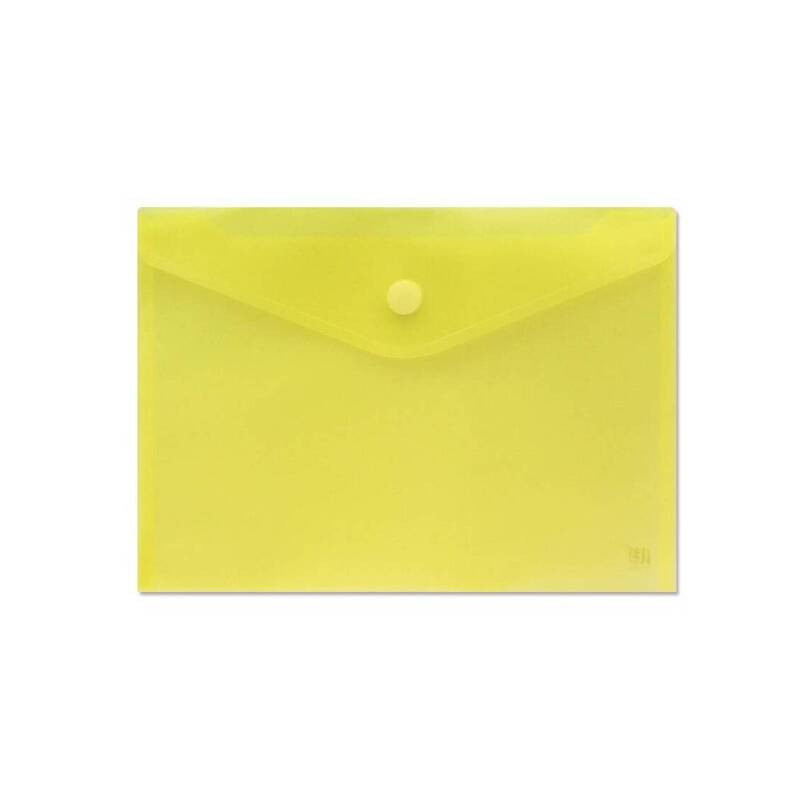 DOSSIER VELCRO A-4 YES COLOR AMARILLO 323948 PTE 24U POESSA