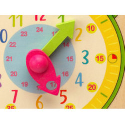 CALENDARIO MADERA CAYRO C/RELOJ REF 8107