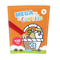 CUADERNO PINTACOLOR EUROPRICE MEGACOLORIDO 4 MOD PI7462