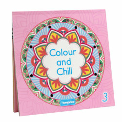 CUADERNO PINTACOLOR EUROPRICE MANDALAS COLOUR AND CHILL 4 MOD SURTIDOS PIA3586