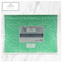CARPETA FUELLE 12B OFFICE BOX COL. NORTH GLACE 4 MOD SURTIDOS 41120 UNIDAD