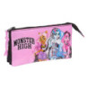 PORTATODO TRIPLE MONSTER HIGH "DRAMA" SAFTA25 ENERO 812598744