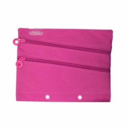 PORTATODO PLANO DOBLE PARA CARPETA ANILLAS OFFICE BOX COLORES SURTIDOS 52811 UNIDAD