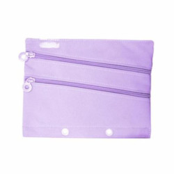 PORTATODO PLANO DOBLE PARA CARPETA ANILLAS OFFICE BOX COLORES SURTIDOS 52811 UNIDAD