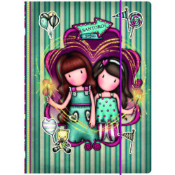 CARPETA FOLIO 3 SOLAPAS GORJUSS GORJUSS™ FAIRGROUND "FIREWORKS" SAFTA23 ENERO 812GJ14