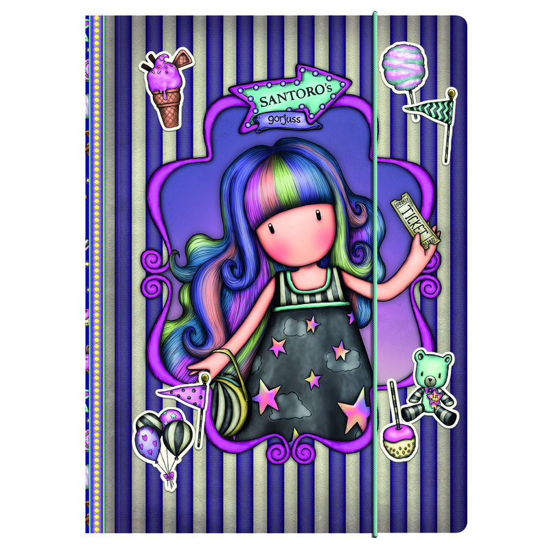 CARPETA FOLIO 3 SOLAPAS GORJUSS GORJUSS™ FAIRGROUND "UP AND AWAY" SAFTA23 ENERO 812GJ16