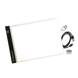 SOPORTE DE LED A4 "CALCA Y DIBUJA" OFFICEBOX LUMINOSO USB 79400