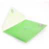 DOSSIER VELCRO A-5 OFFICE BOX VERDE PTE 10U 90436
