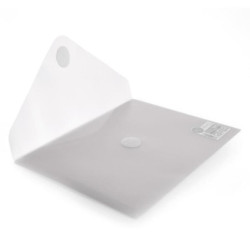 DOSSIER VELCRO A-5 OFFICE BOX TRANSPARENTE PTE 10U 90461