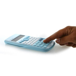 CALCULADORA CIENTIFICA OFFICE BOX 240 FUNCIONES COLOR AZUL LT-C1