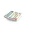 CALCULADORA SOBREMESA OFFICE BOX TECLAS RELIEVE SOFT BLANCA LT-D1500