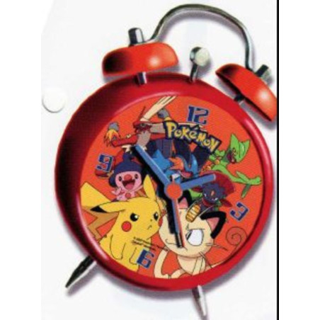 RELOJ CYP POKEMON DESPERTADOR PEQUEÑO RD-11-PK ^