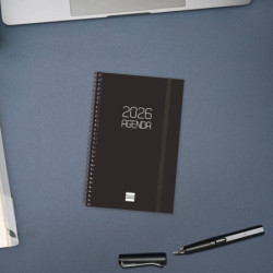 AGENDA OPAQUE E5 SVH 2026 NEGRO+ FINOCAM26 742756026 125 X 14 X 181 MM