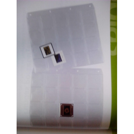 FUNDA DIAPOSITIVAS FOLIO 20 DEPARTAMENTOS PARDO UNIDAD  2481