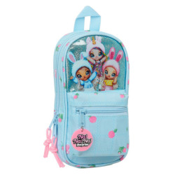 ESTUCHE CREMA MOCHILA C/4 PORT.VACIO NANANA 412164847 23*12 SAFTA22