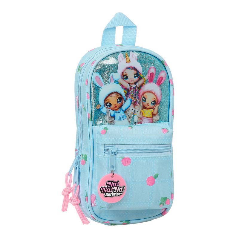 ESTUCHE CREMA MOCHILA C/4 PORT.VACIO NANANA 412164847 23*12 SAFTA22