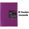 CARPETA ESCAPARATE FOLIO POLIPLAS LIKE PASTEL 10F LAVANDA 69 GRAFOPLAS 01430869