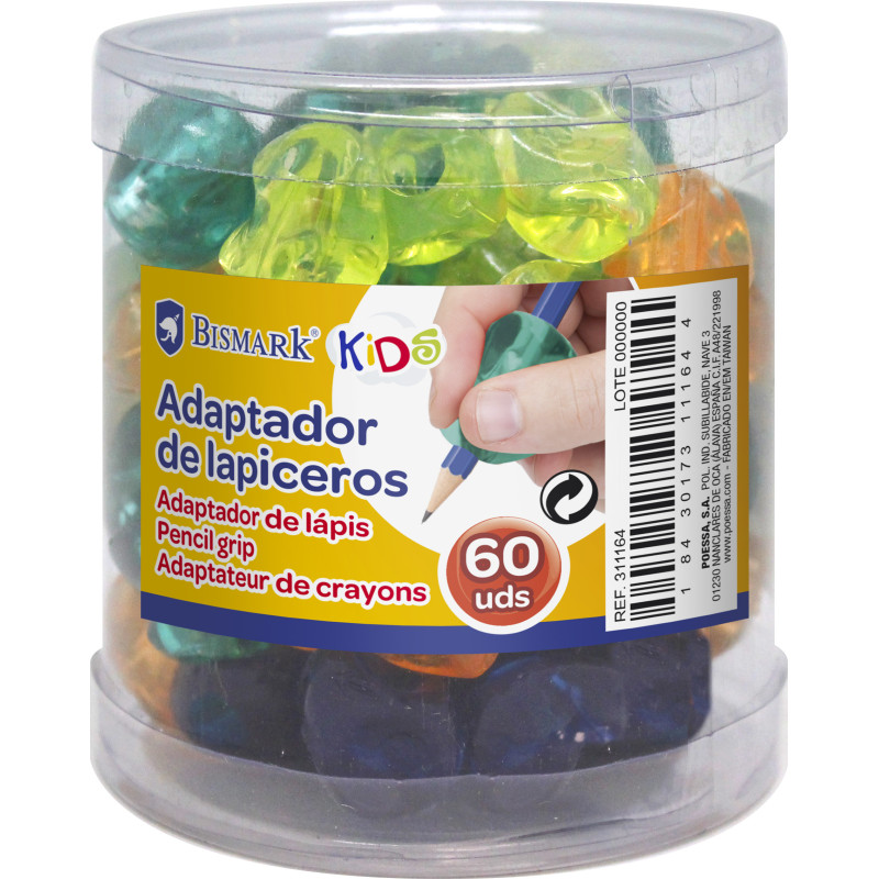 ADAPTADOR LAPICEROS BOTE 60u. BISMARK KIDS