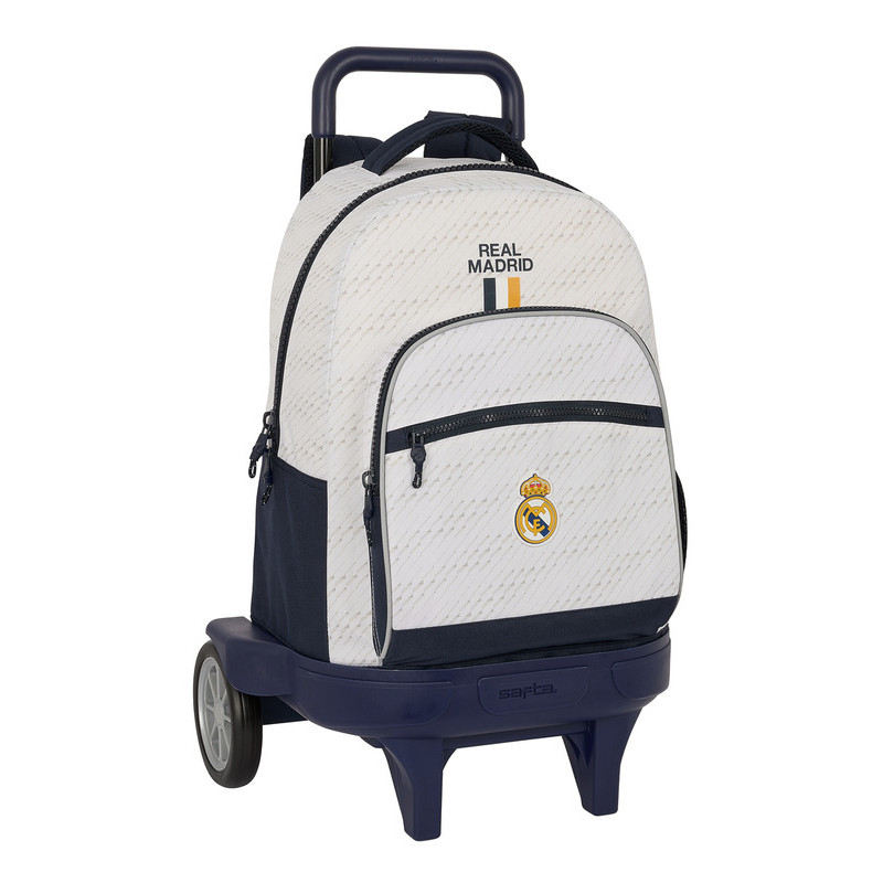 MOCHILA GDE. C/RUEDAS COMPACT EVOL. EXT. REAL MADRID 1ª EQUIP. 23/24 612354218 SAFTA23 VAC