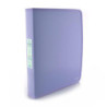 CARPETA 4A 40 OFFICEBOX PP BORDE TELA PASTEL MORADO UNIDAD 44005MB