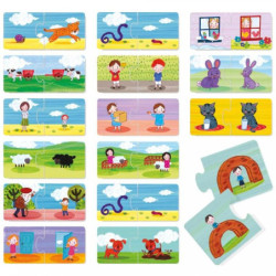 JUEGO FOURNIER HEADU GAME OF OPPOSITES LOGIC PUZZLES 130012052