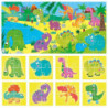 JUEGO FOURNIER HEADU PUZZLE 8+1 DINOSAURS IT22243