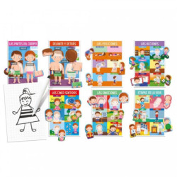 JUEGO FOURNIER HEADU MONTESSORI ASI ESTAMOS HECHOS ES23516