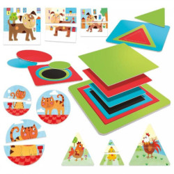 JUEGO FOURNIER HEADU SHAPES & COLOR MONTESSORI 130012141