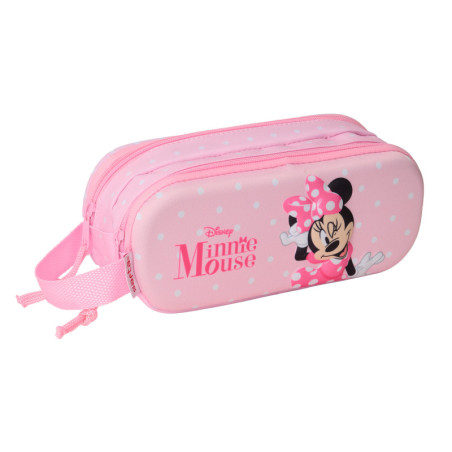 PORTATODO DOBLE 3D MINNIE MOUSE 3D SAFTA26 822551512 8X21 UNIDAD