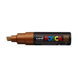 MARCADOR UNI-BALL POSCA PC-8K BISEL GRUESO 8MM BRONCE METALICO -42-