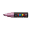 MARCADOR UNI-BALL POSCA PC-8K BISEL GRUESO 8MM ROSA METALICO -M13-