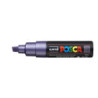 MARCADOR UNI-BALL POSCA PC-8K BISEL GRUESO 8MM VIOLETA METALICO -M12-