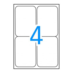 ETIQUETAS LASER COPY INTEMPERIE BLANCAS   99,1X139,0 20H APLI20 (1 UN) 15091