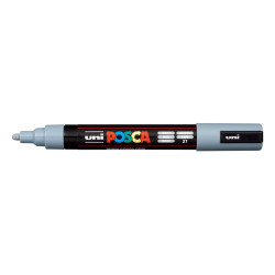 MARCADOR UNI-BALL POSCA PC-5M PUNTA REDONDA 1,8-2,5MM GRIS -37- 152769000