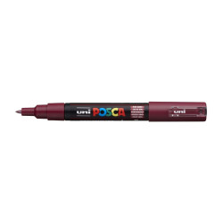 MARCADOR UNI-BALL POSCA PC-1M. PUNTA FINA 0,7MM ROJO VINO -60-