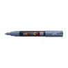 MARCADOR UNI-BALL POSCA PC-1M. PUNTA FINA 0,7MM GRIS PIZARRA -61-