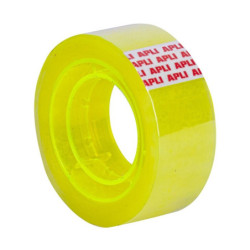 EXP. CINTA ADHESIVA TRANSPARENTE19MMX20M FLUO 50U APLI20 (50 UN) 18146