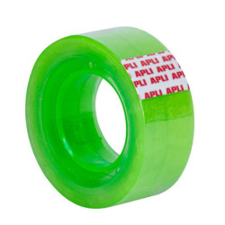 EXP. CINTA ADHESIVA TRANSPARENTE19MMX20M FLUO 50U APLI20 (50 UN) 18146