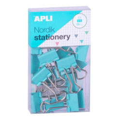 PINZAS PALA ABATIBLE NORDIK COLL. 19MM 15PCS APLI20 (8 UN) 18148