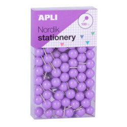 AGUJAS SEÑALIZADORAS REDONDAS NORDIK Ø9MMX20MM 100PCS APLI20 (8 UN) 18150