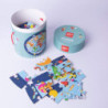 CAJA PUZZLE CIRCULAR MAPAMUNDI 48U APLI20 (1 UN) 18201