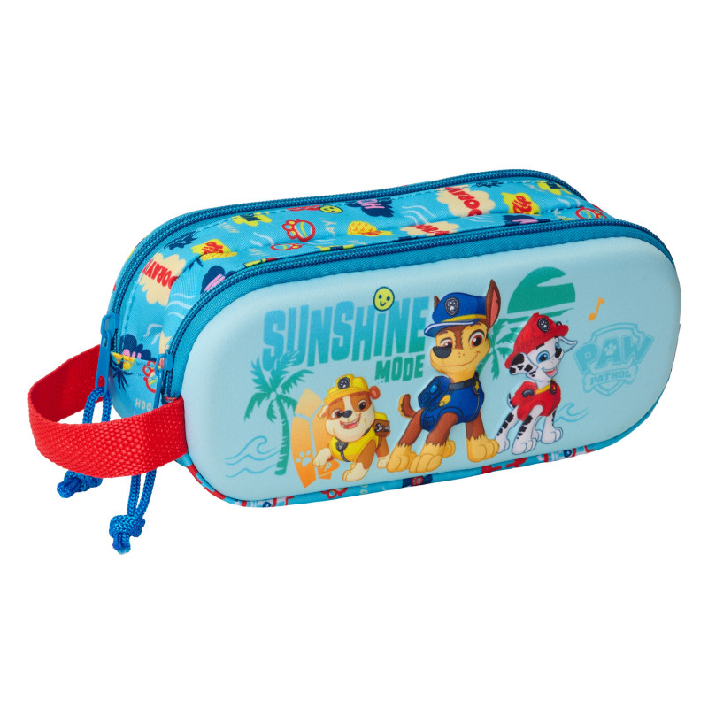 PORTATODO DOBLE 3D PAW PATROL 3D SAFTA26 822571512 8X21 UNIDAD