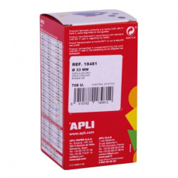 ROLLO GOMETS REDONDOS  33,0 ORO APLI20 (1 UN) 18481