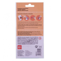 BOLSA PEGATINASTRANSFER FLORES 1H APLI20 (5 UN) 18511