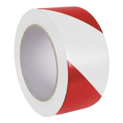 CINTA ADHESIVA SEÑAL.PREMIUM BLANCO/ROJO 50X33 APLI20 (1 UN) 18589