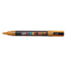 MARCADOR UNI-BALL POSCA PC-3ML PUNTA REDONDA 0,9-1,3MM PURPURINA NARANJA -4-