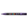 MARCADOR UNI-BALL POSCA PC-3ML PUNTA REDONDA 0,9-1,3MM PURPURINA VIOLETA -12-